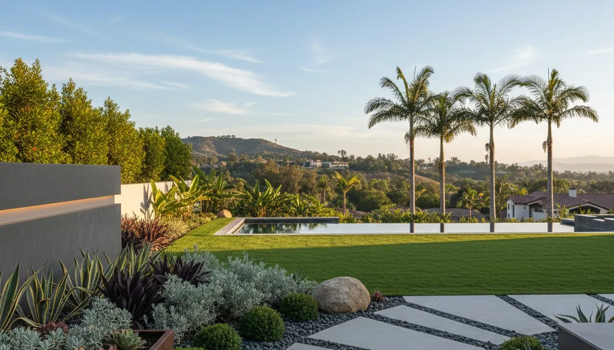 San Diego, CA landscaping contractors designing and maintaining residential landscapes