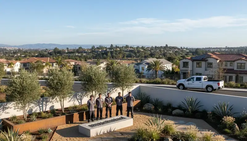 Landscape contractors in San Diego, CA providing professional landscaping services