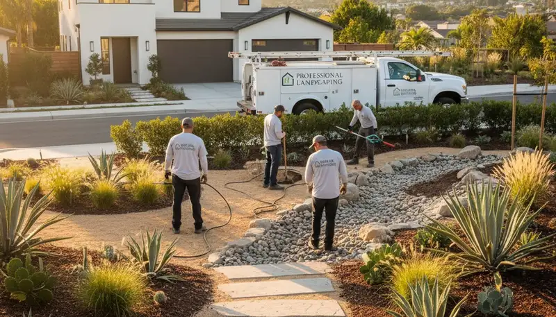 San Diego, CA landscaping contractor for residential yard design and maintenance