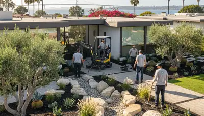 San Diego, CA landscaping contractor serving residential and commercial outdoor spaces