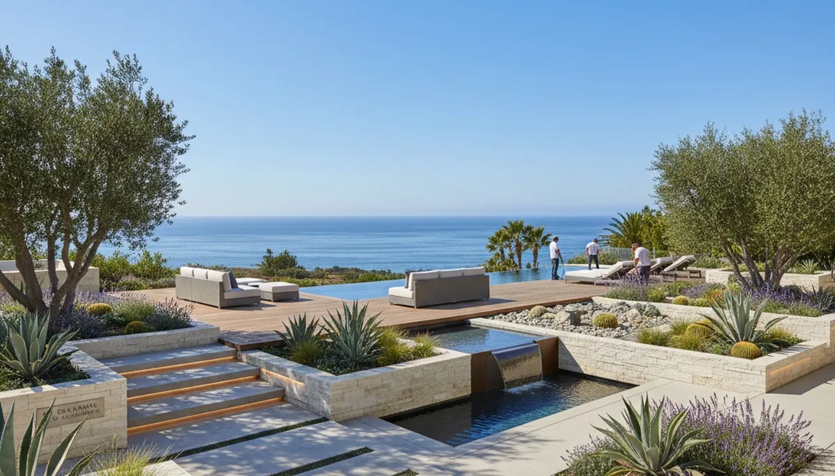San Diego, CA landscaping contractor servicing residential and commercial outdoor spaces