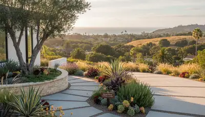 San Diego, CA landscaping contractor providing professional yard design and maintenance services