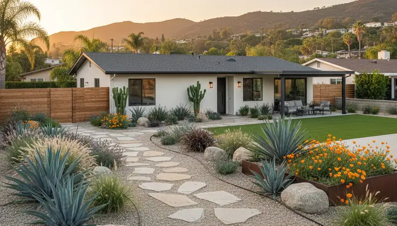 San Diego, CA landscaping services by local landscape contractors for residential and commercial properties