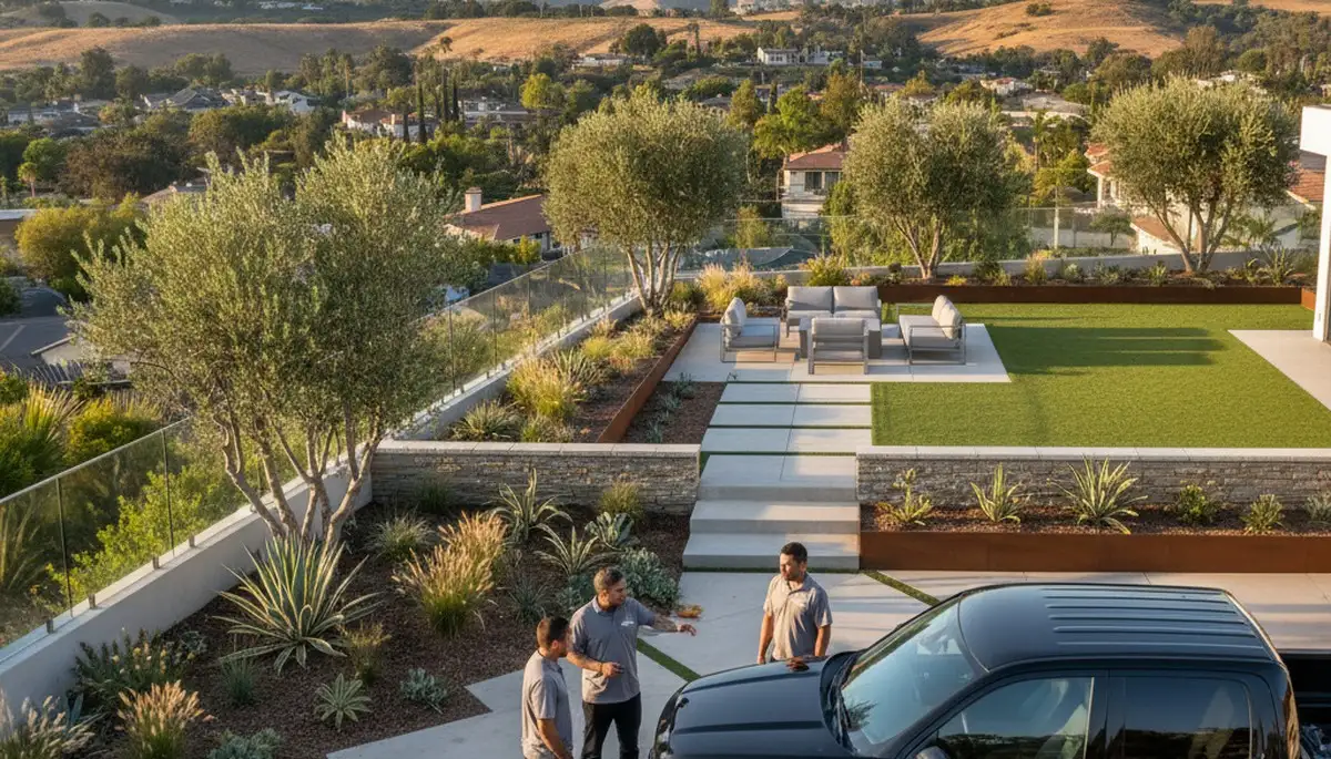 San Diego, CA landscape contractors providing professional yard design and maintenance services