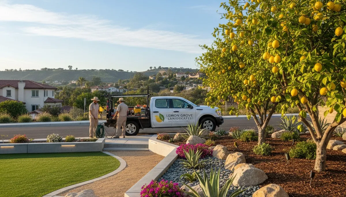 San Diego, CA landscaping contractors providing professional landscape design and maintenance services