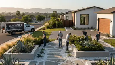 Landscape contractors in San Diego, CA providing professional landscaping services