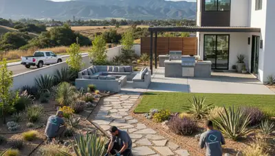 San Diego, CA landscaping contractors providing professional landscape design and maintenance services