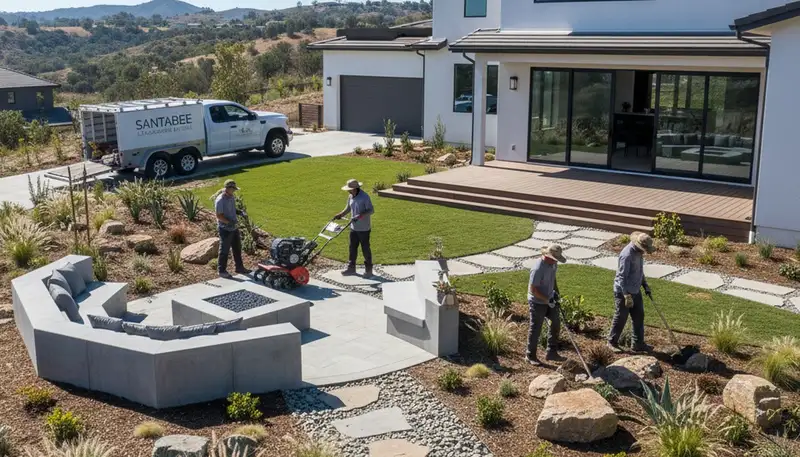 San Diego, CA landscaping contractor providing professional landscape design and maintenance services
