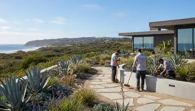San Diego, CA landscaping contractors designing and maintaining residential outdoor spaces